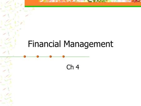 Financial Management Ch 4.  Every change to the athletic program may/can effect your budget ( new programs, year round care)  Include all staff input.