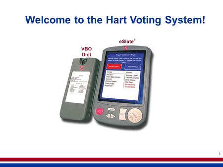 Welcome to the Hart Voting System!