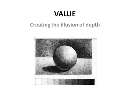 Creating the illusion of depth