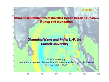 Xiaoming Wang and Philip L.-F. Liu Cornell University