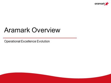 Operational Excellence Evolution