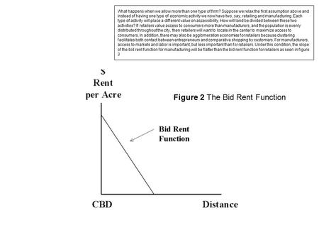 What happens when we allow more than one type of firm? Suppose we relax the first assumption above and instead of having one type of economic activity.