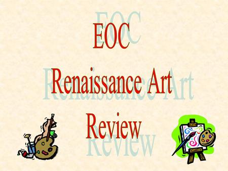 The Renaissance began in Italy. Network of city- states- located near water/trade routes. Wealthy patrons Midpoint between Europe and the East.