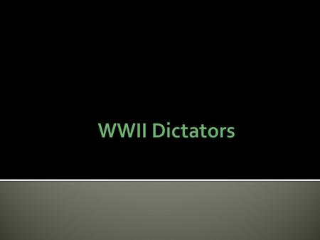  Totalitarianism- Theory of government in which a single party or leader controls the economic, social, and cultural lives of its people.  Totalitarian.