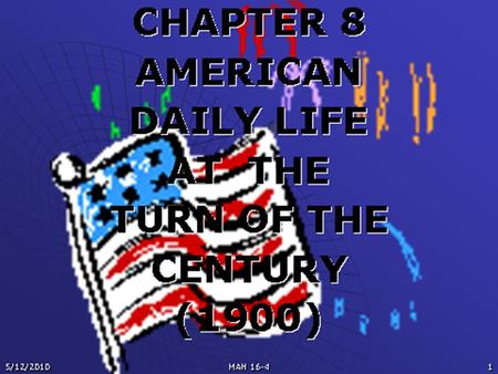 MAH 8-3 1. 2 Today’s Goal Be able to show that following Reconstruction, old political and social structures reemerged and racial discrimination was institutionalized.