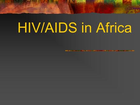 HIV/AIDS in Africa What is the difference between HIV and AIDS? HIV is the human immunodeficiency virus that causes AIDS. AIDS (acquired immunodeficiency.