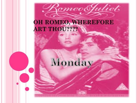 OH ROMEO, WHEREFORE ART THOU????. D O N OW : P UT IT INTO M ODERN D AY T ERMS ! “Do not swear by the moon, for she changes constantly. Then your love.