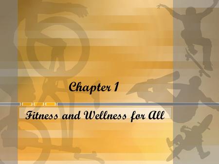 Fitness and Wellness for All