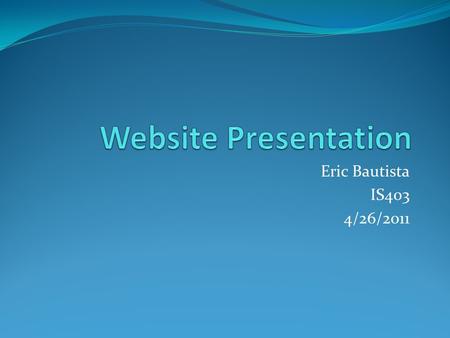 Eric Bautista IS403 4/26/2011. Needs Analysis Tutorial Digital Single Lens Reflex Camera Hints & Tips for new users How to operate a DSLR camera In differing.