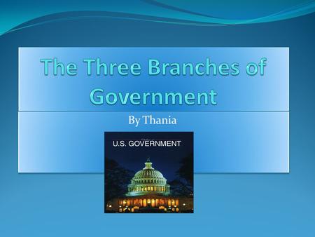 By Thania. Makes the laws Changes the laws House of represented 435 members Senate 100 members Makes the laws Changes the laws House of represented 435.