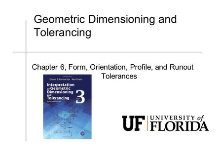 Geometric Dimensioning and Tolerancing