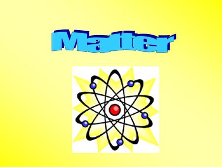 Aim: What is matter? I. Matter – anything that has mass and volume. A. Atoms - A unit of matter, the smallest unit of an element, having all the characteristics.