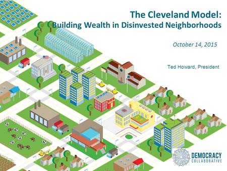 The Cleveland Model: Building Wealth in Disinvested Neighborhoods October 14, 2015 Ted Howard, President.