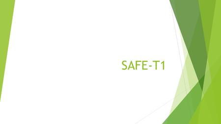 SAFE-T1. BULLYING Bullying is a hazard across a range of industries. It can take many forms and includes verbal and physical abuse, harassment and intimidation.