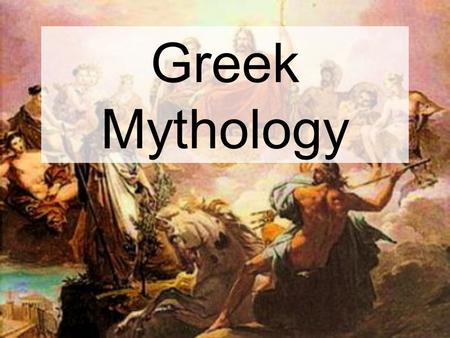 Greek Mythology. Zeus Zeus was the supreme ruler of Mount Olympus. He also ruled over all of the gods who lived there. He was also a celestial god and.