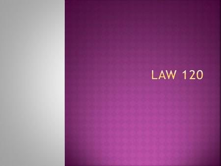  This course is designed to give students knowledge of the law, the courts' changing trends, and the major changes the constitution has brought about.