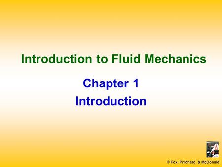 Introduction to Fluid Mechanics