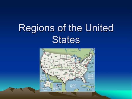 Regions of the United States