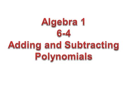 Warm Up Simplify each expression by combining like terms. 1. 4x + 2x 2. 3y + 7y 3. 8p – 5p 4. 5n + 6n 2 Simplify each expression. 5. 3(x + 4) 6. –2(t.