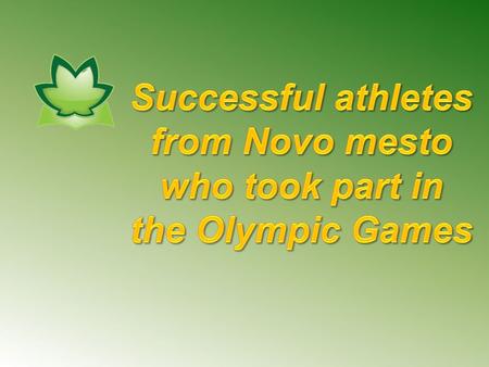 IGOR PRIMC He was born on 8 January 1966 in Novo mesto. He is a discus thrower. His personal best throw is 64.79 metres. He was the State Champion 33.