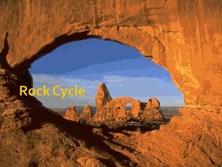 Rock Cycle.