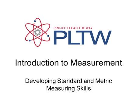 Introduction to Measurement