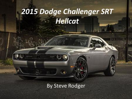 2015 Dodge Challenger SRT Hellcat