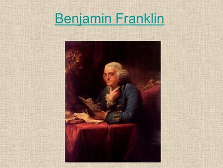 Benjamin Franklin. “The First American” Puritan’s purity through God’s grace Franklin’s moral perfection through self discipline He failed at this, BUT…