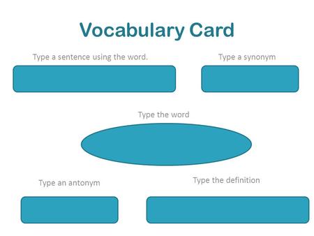 Type a sentence using the word.