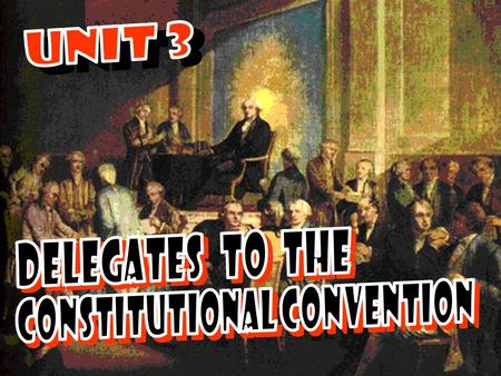 Government officials realized after Shays’ Rebellion that a change was needed A convention of representatives from each state were called to Philadelphia.