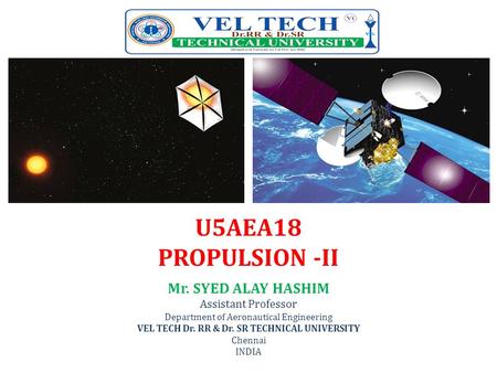 VEL TECH Dr. RR & Dr. SR TECHNICAL UNIVERSITY