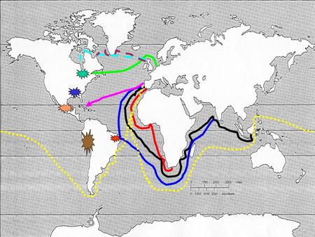 Reasons for Exploration Gold, Glory, God 1.Sought new routes (Spice Trade) 2.Sought new Markets 3.Missionary 4.Sought fame and fortune (Renaissance)