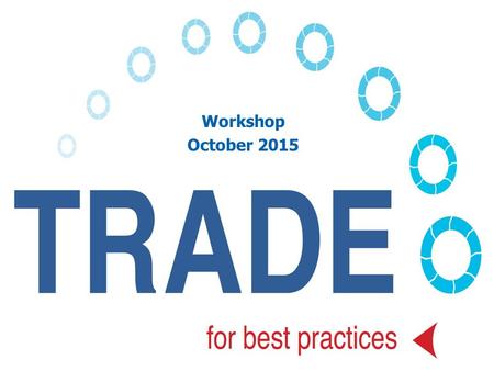 Workshop October 2015.