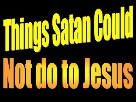 Introduction Last week we gave many warnings about the devices of the devil (doubting, blaming, deceiving, distracting, discouraging, and delaying man’s.