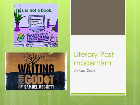 Literary Post-modernism