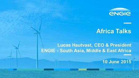 Africa Talks Lucas Hautvast, CEO & President