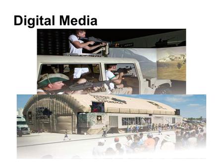 Digital Media. INTERACTIVE MEDIA: WEB 2.0 AND YOU Internet Basics The Internet Audience Internet Marketing The Internet as a Marcom Medium The Roles of.