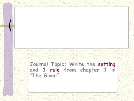 Lesson 17 Objective: Students will be able to analyze the text in order to explain the connection between diction and the author’s meaning. 3.A.7(Author’s.