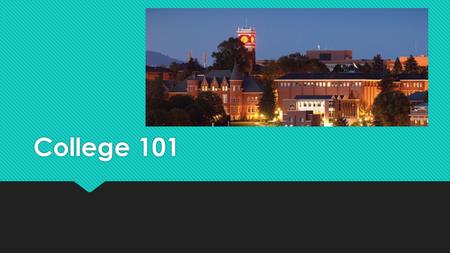 College 101. Typical Types of College Degrees  AA (Associates Degree) = 2 years at a C.C.  BA (Bachelors Degree) = 4 years  Sometimes call a Baccalaureate.