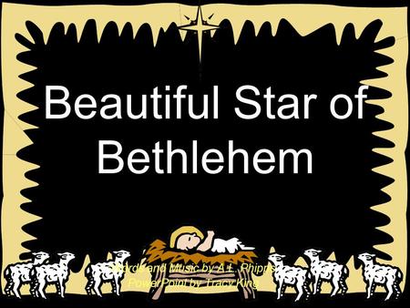 Beautiful Star of Bethlehem