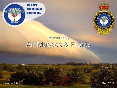 Meteorology Air Masses & Fronts