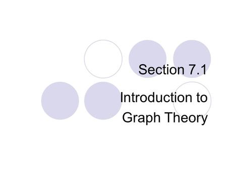 Introduction to Graph Theory