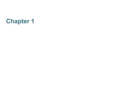 Chapter 1 Why Study Money, Banking, and Financial Markets?