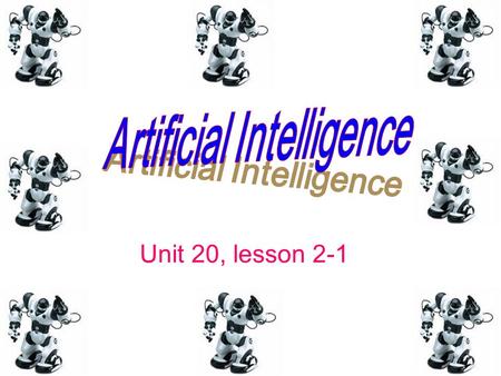 Artificial Intelligence