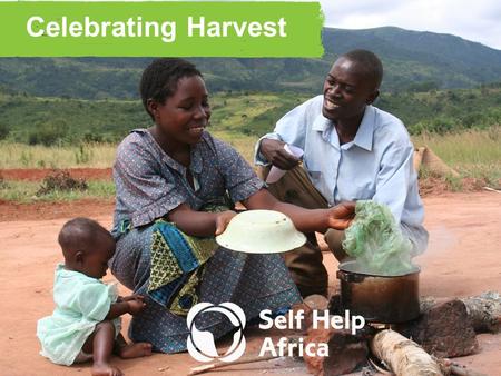 Celebrating Harvest. Almost 1 in 4 are undernourished in sub-Saharan Africa.