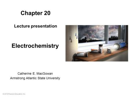 Chapter 20 Lecture presentation