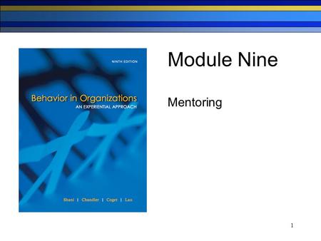 Module Nine Mentoring.