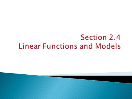  P. 102 15 – 60 5ths  APPLY LINEAR FUNCTIONS  X-axis time since purchase  Y-axis value  Use two intercepts (0, initial value) and (time until value.