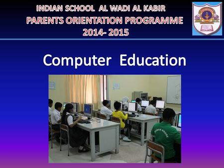 To develop the hand and eye coordination of a child To develop innovative and creative ideas in them. To help children to excel in the usage of the computer.