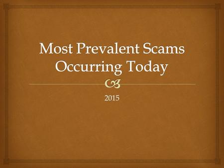 2015   The Goal of Wire Fraud Scams is to have the victim wire or otherwise send money to the Scammer through non-refundable, non-traceable methods.